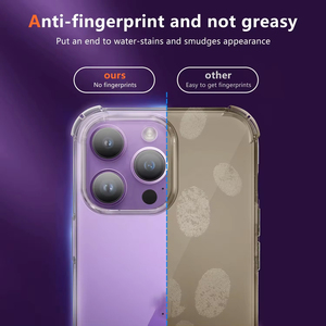 Custodia posteriore in Tpu trasparente in Tpu 1.5mm trasparente per <span class=keywords><strong>iPhone</strong></span> 17 16 15 Plus <span class=keywords><strong>13</strong></span> 14 Pro Max custodia antiurto - Product Image 6