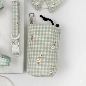 Ensemble d'accessoires de harnais pour chien personnalisé brodé (bandana et nœud) – Conception rembourrée écologique, motif personnalisé, faible MOQ - Product Image 4