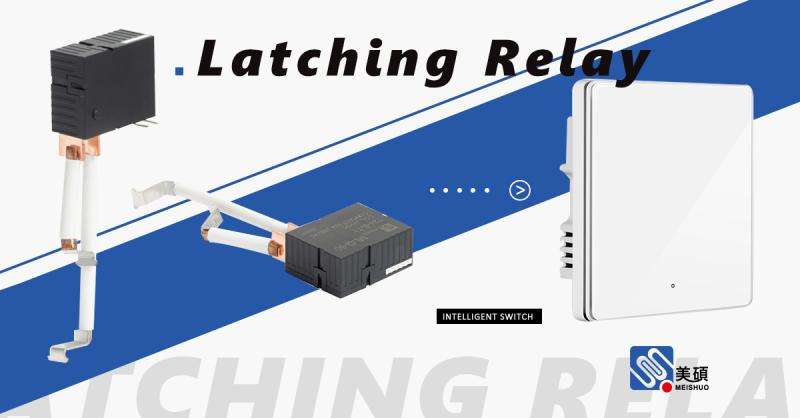 For Meishuo MLQ-90-109-B-L2-R NC Micro Double Coil Smart Meter Relay Miniature 9V DC 90A 250VAC Mechanical Latching Relay High