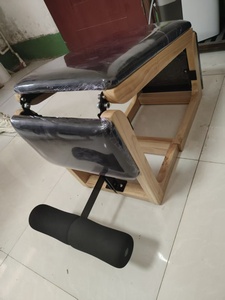 Banco Plegable Ajustable de Madera de Roble de Alta Calidad para Pilates, Equipo de Fitness para Estudio, Hogar/Gimnasio, Portátil, Salud y Bienestar MJD AA19 - Product Image 4