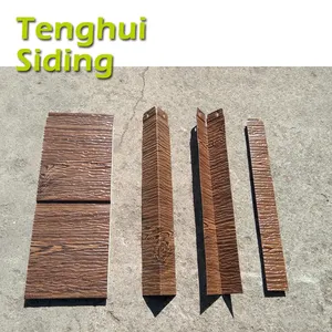 Tenghui Siding Building Material Zinc Coated Corrugated Steel Metal Siding Accessories In-line Jointing Sale