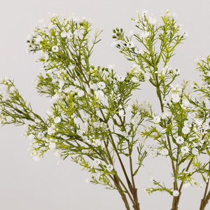 Fleurs artificielles de gypsophile à 32-36 branches, blanches, haute simulation, pour décoration de mariage et de maison - Product Image 3