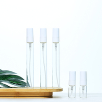 3ml 10ml Mini vaporisateur de parfum en verre à sertir transparent pour petit échantillon d'atomiseur de parfum