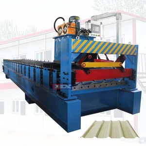 Machine de formage de rouleaux de tôle galvanisée pour toitures, réglable, excellente qualité, usine expérimentée, garantie après-vente - Product Image 4