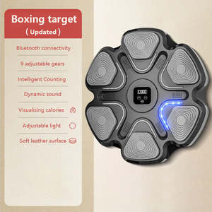Nouveau Style poinçonnage boxe entraînement intelligent Fitness musique mur cible Pad éclairer électrique intelligent musique boxe Machine - Product Image 5