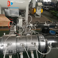Machine de fabrication de tuyaux en plastique PE, extrudeuse de tuyaux en plastique, à trois couches, de 20 à 63mm, livraison gratuite