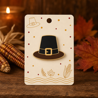 Broches de chapeau de pèlerin, épingles de revers, bijoux de Thanksgiving, badges métalliques en gros, épingles personnalisées en émail souple, usine OEM