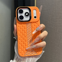 Coque de téléphone respirante à dissipation thermique pour iPhone 18 Pro, étui de refroidissement en maille nid d'abeille pour iPhone 17 Pro Max