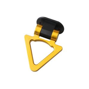 Crochet de remorque universel triangulaire en ABS de style sportif avec adhésif 3M pour une modification facile de la carrosserie - Product Image 2