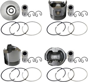 Pistones, camisas de cilindro y pasadores de pistón para motores 4M40, 4M50, 6M60, 4D32, 4D33, S4E, 6D31 - Repuestos para maquinaria de construcción - Product Image 5