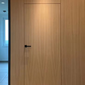 CBMmart fabricante profesional puertas secretas sin marco chapa de madera invisible al ras de madera oculta habitación puerta invisible - Product Image 1