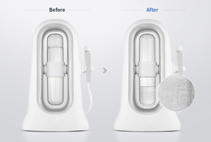 جهاز تقشير البشرة الكوري بتقنية الماس الدقيق مع تخصيص الشعار، جهاز العناية بالبشرة للتقشير المائي، آلة تنظيف الوجه للاستخدام المنزلي - Product Image 3