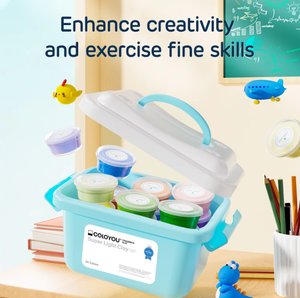 24-Màu Không Khí Khô Nhự<span class=keywords><strong>a</strong></span> Đất Sét Kit Unisex DIY Mô Hình Với Lưu Trữ Túi Thủ Công Chất Liệu - Product Image 3