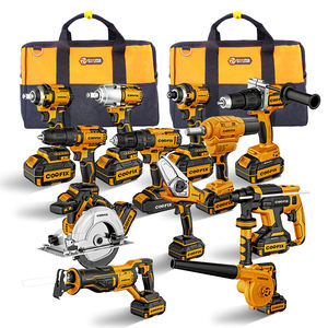 20 V וולט מקדחת <span class=keywords><strong>18</strong></span> v מברג גבוהה עמידות שני סוללות חשמל וטעינה אחת Coofix אלחוטי מקדח סטים - Product Image 6