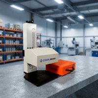 Marcadora Neumática de Puntos de Doble Voltaje 110V/220V CORAL de Escritorio, Operación Manual, Área de 200x100mm, Máquina de Codificación para Placas Metálicas