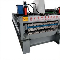 Máquina para Fabricar Láminas para Techos IBR y Máquina de Doble Capa Corrugada