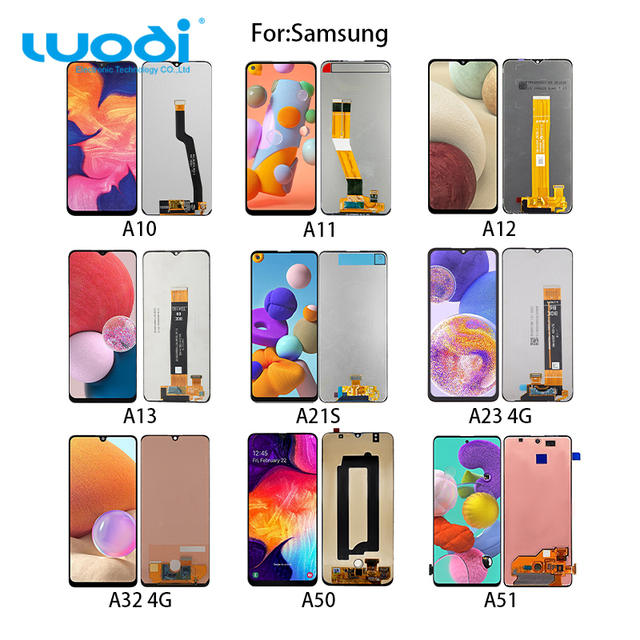 Original Mobile Phone Lcd Screen for Samsung for Galaxy A10 A10S A11 A12 A13 A31 A32 A50 A51 A21S A23 4G A02S A03S A04 Pantalla