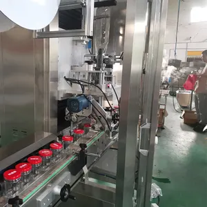 Yüksek kaliteli etiket kollu makine hızlı hızlı otomatik gıda kol etiketleme makinesi