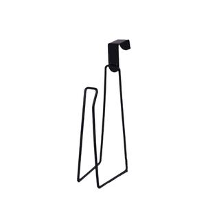 Support mural auto-adhésif en alliage de zinc pour papier toilette, longueur 35 cm, design moderne, pour salle de bain, balcon, ou comme crochet de séchage pour chaussures - Product Image 3