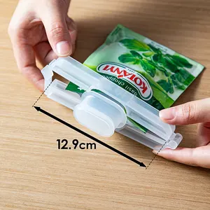 SHIMOYAMA Food Storage Sanck Bag Sealing Clips For Food with Pour Spouts, Kitchen Chip Bag Clips, Plastic Cap Sealer Clips