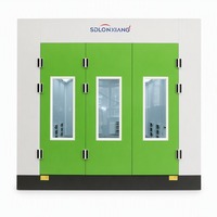 Cabine de peinture électrique certifiée CE OEM avec chauffage infrarouge pour camion (LX-D4)