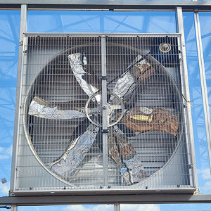 Agricoltura industriale tampone umido sistemi di raffreddamento a effetto serra circolazione ventilatori negativi - Product Image 5