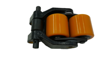 Ruedas de Poliuretano para Montacargas, Soporte de Carga, Rueda Giratoria, Fibra 1318501111 para Montacargas Linde 131 1158 T20