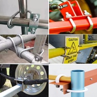 Boulon spécial de serrage de tuyau en forme de U enveloppé de polyuréthane/plastique pour boulon en U concret de camion de pompe