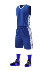 Tenue de basketball entièrement sublimée, vêtements de sport d'été, maillot personnalisé, vêtements de basketball – Vente chaude - Product Image 6