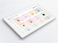 Terminal d'affichage tactile HD IA 21,5'' 24'' 27'' pour contrôle de robot humanoïde IA, ordinateur de bureau interactif RK3568S 4+64 8+128, appareils de bureau IA