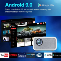 Tripsky-Proyector T5 pour l'extérieur, appareil portable avec LCD, LED, 4K, 300 lumens ANSI, Android, intelligent