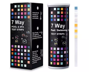 Tiras de teste de piscina com 7 parâmetros, para piscina e spa tiras de teste de água - Product Image 5
