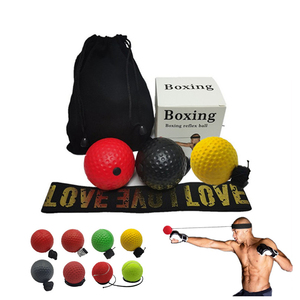 Pelota de <span class=keywords><strong>Boxeo</strong></span> para Entrenamiento de Velocidad y Reflejos con Banda para la <span class=keywords><strong>Cabeza</strong></span> - Product Image 1