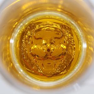 Vaso bola de cristal de alta, vaso de cristal con Base De León creativo personalizado para agua espiritual, vaso de cristal alto hecho a mano - Product Image 4