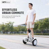 XFY 2 Tekerlekli Elektrikli Kendinden Dengeleyici Scooter 11 İnç Yetişkin Çift 700W Motor Maksimum Yük 100kg Pil Dış Mekan Ulaşım Aracı