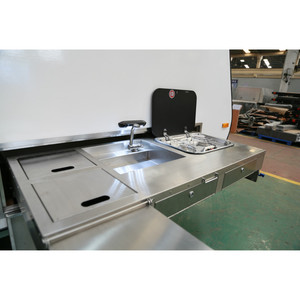 Oem — camping-car <span class=keywords><strong>caravane</strong></span>, fabriqué en usine, forme goutte d'eau, coulissant, cuisine - Product Image 2