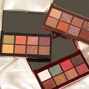 ظلال عيون جديدة بـ 8 ألوان عالية الجودة بعلامة تجارية خاصة، مخصصة بشعار خاص، مقاومة للماء، طويلة الأمد، نباتية وخالية من القسوة، بودرة لامعة - Product Image 1