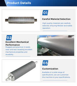 Rouleau de gaufrage personnalisé pour le cuir, le <span class=keywords><strong>tapis</strong></span>, le PVC, le PP, le PE, le film, le cuir plastique pour la fabrication de <span class=keywords><strong>tapis</strong></span> - Product Image 4