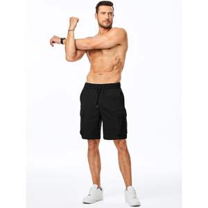 2025 <b>Men's</b> Stretch Cargo <b>Shorts</b> Classic Relaxed Fit Comfortable High Street Style Summer Sport <b>Short</b> XS XXS Sizes Logo - Product Image 1