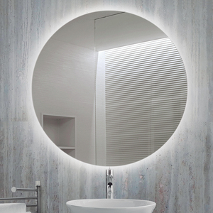 EMUCA Cassiopea 60 cm bagno LED specchio per il trucco Art Deco stile Frameless e incorniciato modello 5148220 di Design - Product Image 3