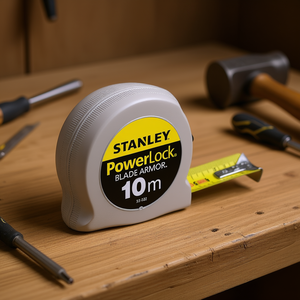 Cinta Métrica Stanley PowerLock de 10m con Protección Blade Armor - Product Image 3