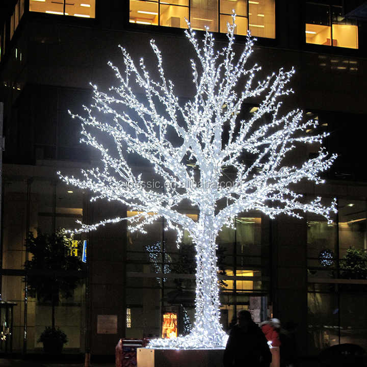 Outdoor 3D LED Lighted Tree Sculpture for Christmas Decor