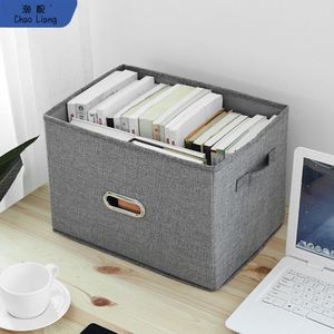 Collapsible <b>Storage</b> <b>Bin</b> With <b>Lid</b> Fabric Foldable <b>Storage</b> Box With Cover - Product Image 4