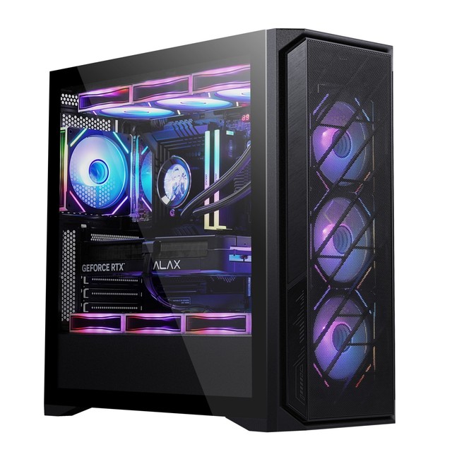 AOJIE 220A02 Wholesale OEM Computer Case Mesh Air Flow Atx Case Matx Itx PC Cpu Case Desktop Mid Tower Chassis Boitier Pc Case
