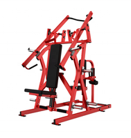 Máquina de Ejercicios de Pecho con Prensa de Remo ISO Lateral, Máquina de Extensión de Piernas con Peso de 160 kg para Entrenamiento de Fuerza Corporal