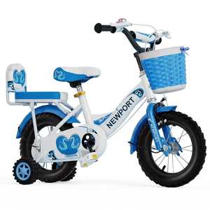 Bicicletta <span class=keywords><strong>Economica</strong></span> SY per Bambine da 3-5 Anni, 12 14 16 18 Pollici, con Forcella in Acciaio - Product Image 1