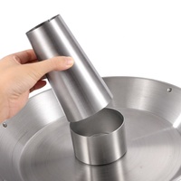 Support de rôtissoire à poulet en acier inoxydable pour barbecue, accessoires de grillade verticaux, panier pour légumes