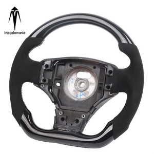 Volant sport en fibre de carbone personnalisé <span class=keywords><strong>Aston</strong></span> <span class=keywords><strong>Martin</strong></span> DB9/<span class=keywords><strong>V8</strong></span>/DB11 avec lumières LED - Marque Memalonania - Product Image 1
