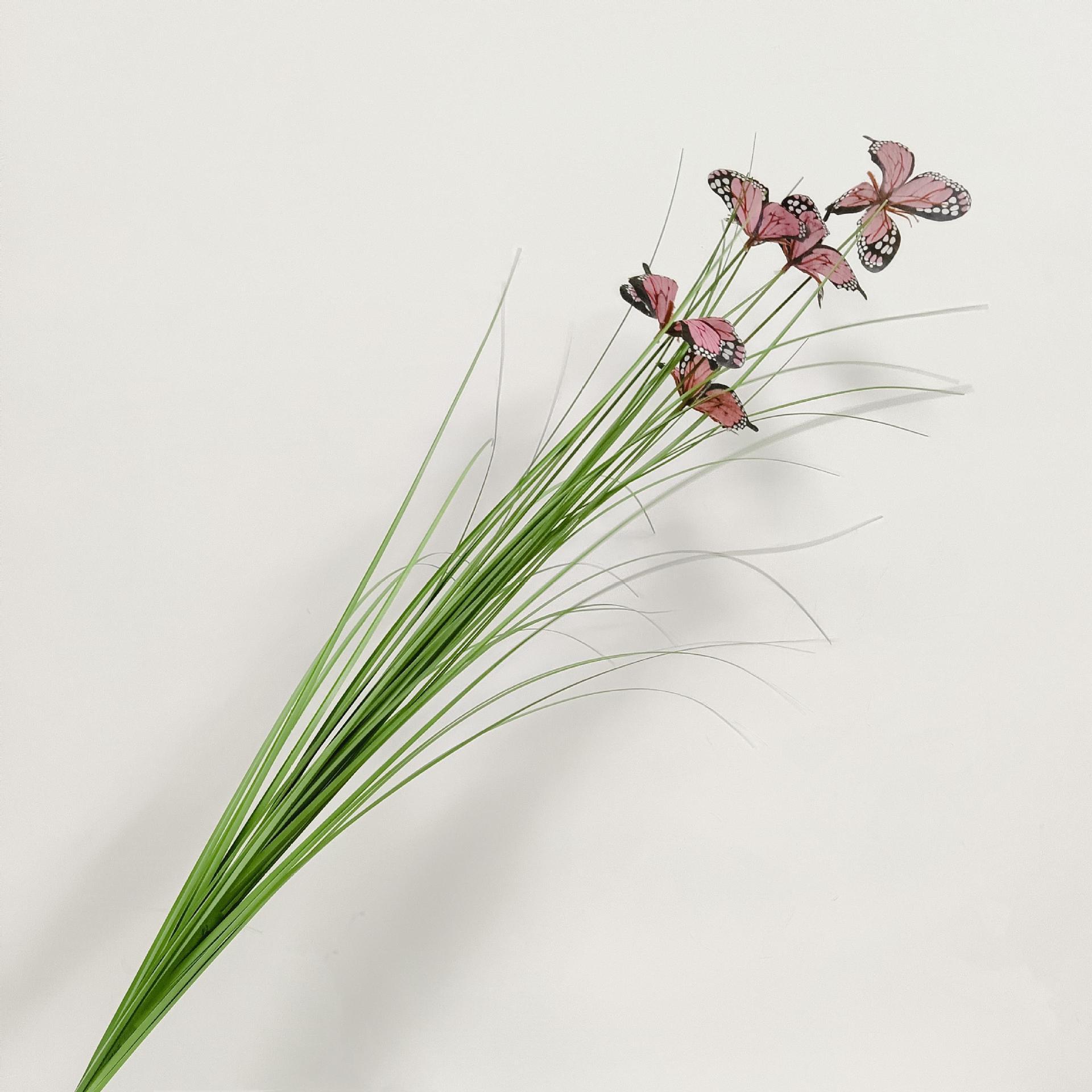 Butterfly single spring pink head