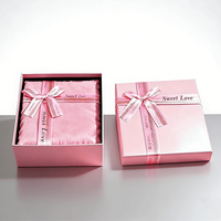 Scatole per Candele di Lusso Rosa Personalizzate con Logo, Rivestimento UV, Fodera in Spugna, Coperchio e Base, Confezione con Nastro